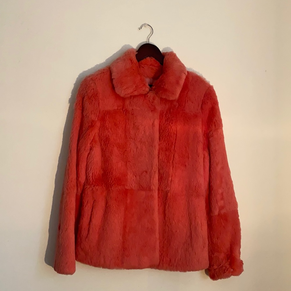 Pink Fur Coat